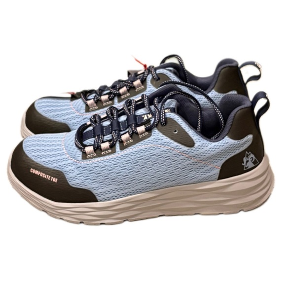 Rocky Light Blue and Black Safety Shoes - Picture 2 of 10